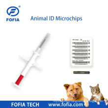2.12mm Glass Transponder Animal Microchip for horse cattle